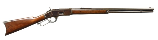 WINCHESTER 1873 FIRST MODEL LEVER ACTION RIFLE.