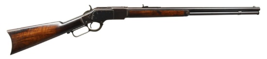 WINCHESTER 1873 THIRD MODEL LEVER ACTION RIFLE.