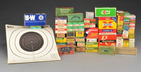 VARIETY OF AMMO; MODERN & VINTAGE.