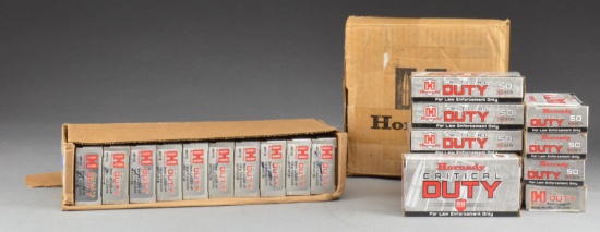 1,000 RDS. HORNADY CRITICAL DUTY 9MM LUGER LAW