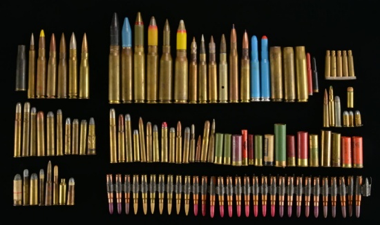 SPORTING & MILITARY COLLECTOR'S CARTRIDGES.