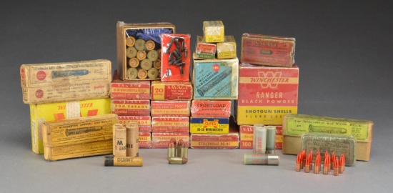20+ COLLECTIBLE BOXES & PROOF LOADS.