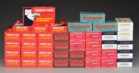 GROUPING OF ASSORTED AMMUNITION.
