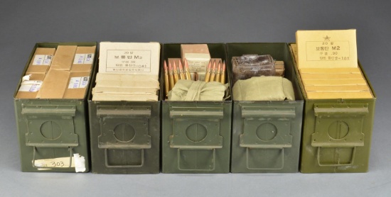 GROUPING OF MILITARY AMMUNITION IN CALIBERS 30-06,