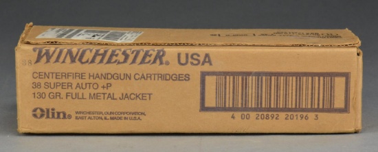 SEALED CASE 38 SUPER + P.