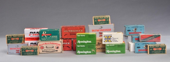 GROUP OF PISTOL AMMUNITION.