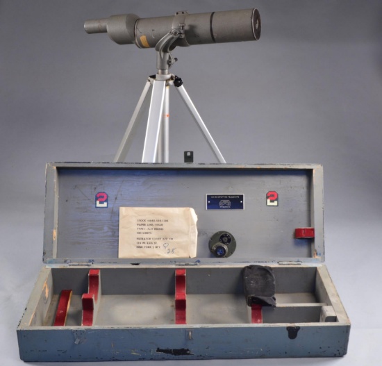MASSIVE 100MM UNERTL TEAM SPOTTING SCOPE IN