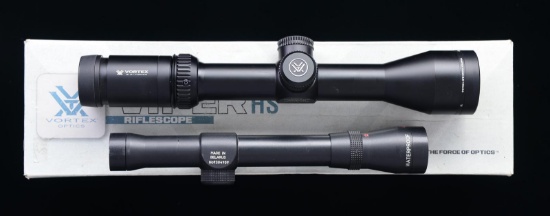 2 RIFLE SCOPES; VORTEX & BELARUS.