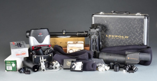 VARIOUS OPTICS & ACCESSORIES.