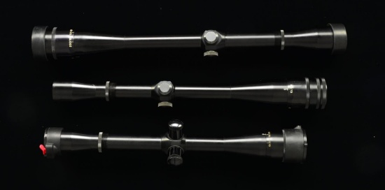 3 LYMAN ALL-AMERICAN TARGET SCOPES.