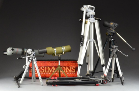 SPOTTING SCOPES & TRIPODS / STANDS.