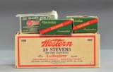 STEVENS 25 & 32 RIMFIRE AMMO.