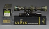 4 SCOPES: 3 LEUPOLD & SIMMONS IN HK MOUNT.