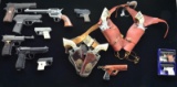 CAP GUNS, STARTER PISTOLS, PELLET GUNS & REPLICAS.
