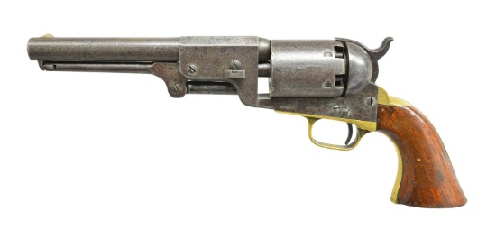 “T. W. ROWELL” INSCRIBED 3RD MODEL COLT DRAGOON.