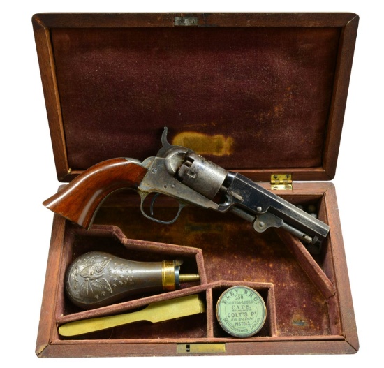 VERY FINE CIVIL WAR CASED COLT MODEL 1849