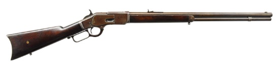 1ST MODEL 1873 WINCHESTER RIFLE.