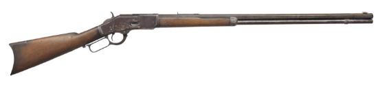 WINCHESTER EXTRA LONG 2ND MODEL 1873 LEVER ACTION