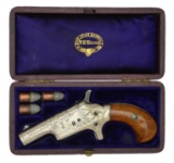 EXTREMELY FINE & RARE CASED FACTORY ENGRAVED 4th