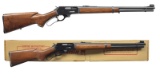 2 MARLIN MODEL 336 LEVER ACTION CARBINES.