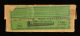 COLLECTIBLE 2 PIECE BOX OF ANTIQUE RIFLE AMMO. FOR