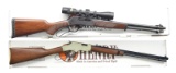 HENRY H010 & H004M LEVER ACTION RIFLES.