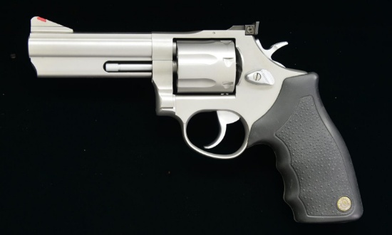 TAURUS MATTE STAINLESS MODEL 66 REVOLVER.