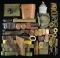 LARGE & VARIED LOT OF COLLECTIBLE MILITARIA.