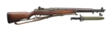 EARLY US WWII M1 GARAND SEMI-AUTO RIFLE.