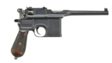 MAUSER WARTIME COMMERCIAL MODEL 1896 SEMI-AUTO