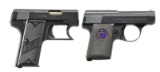 2 EUROPEAN SEMI-AUTO PISTOLS; LIGNOSE 3A & WALTHER