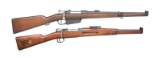 2 BOLT ACTION MILITARY CARBINES.