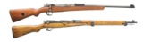 2 BOLT ACTION MILITARY RIFLES.