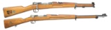 2 SWEDISH MODEL 96 RIFLES.