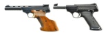 PAIR OF EARLY BELGIAN BROWNING 22LR PISTOLS.