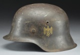 WWII GERMAN M42 ARMY HELMET.