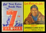 GROUP OF 5 WWII AMERICAN PATRIOTIC WAR EFFORT