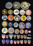 EXTRAORDINARY GROUP OF WWII SQUADRON, UNIT & CBI