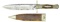 EXTREMELY FINE SHEFFIELD BOWIE FOR AMERICAN MARKET