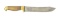 RARE ANTEBELLUM “AYER” BOSTON SIDE KNIFE.