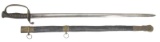 E J JOHNSTON CONFEDERATE FOOT OFFICER SWORD WITH