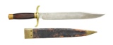 CONFEDERATE COOK AND BROTHERS BOWIE KNIFE.