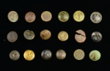 EXCAVATED CONFEDERATE BUTTONS.