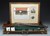 CASED BILLINGHURST HEAVY BARREL UNDER HAMMER