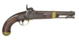 1851 DATED ASTON CONTRACT MODEL 1842 PISTOL.