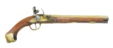 ATTRACTIVE BRASS BARREL & LOCK AUSTRIAN FLINTLOCK