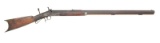 HEAVY BARRELED HALF STOCK PERCUSSION RIFLE BY P.