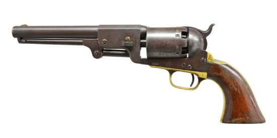 SCARCE LATE 3RD MODEL COLT DRAGOON WITH 8" BARREL.