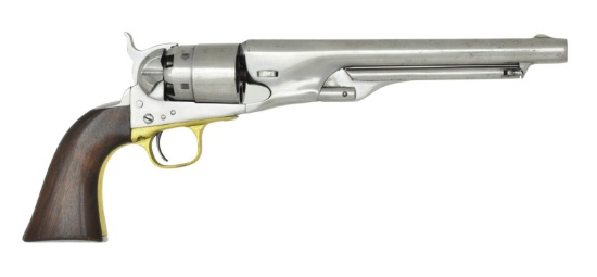 COLT 1860 ARMY US MARKED REVOLVER.