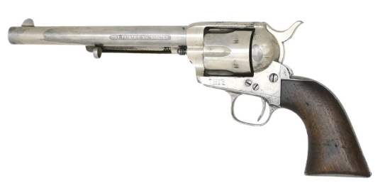 EARLY COLT FRONTIER SIX SHOOTER SAA REVOLVER.